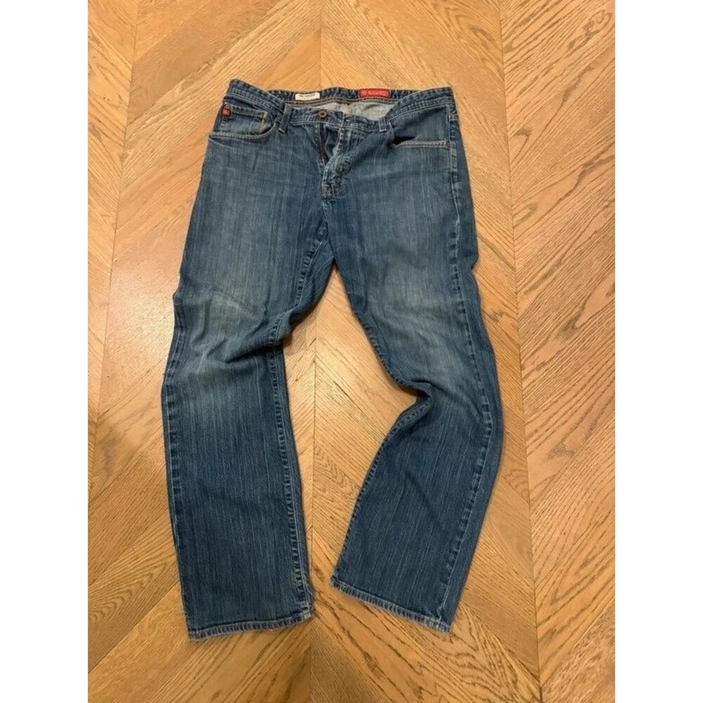 Protégé Men’s Dark Wash Jean 36x32 Classic Straight Denim AG Adriano Goldschmied